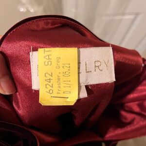 Revelry velvet bridesmaid dress!